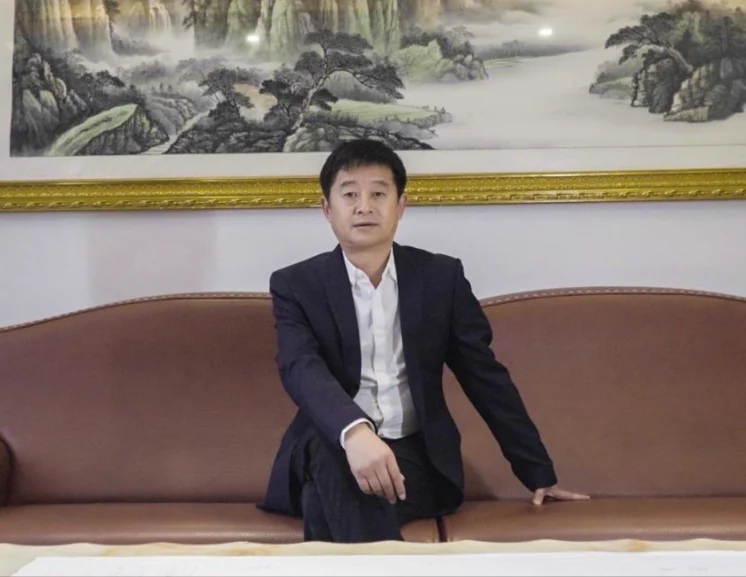 Dou Xiaoming, owner of Ningxia Huida Sunshine Ecological Winery